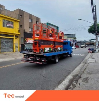 Aluguel de Plataforma Elevatória Tesoura