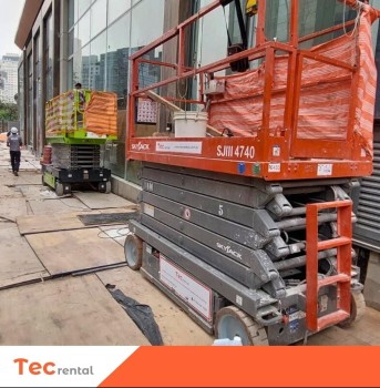 Plataforma Tesoura 14m no Tietê - SP