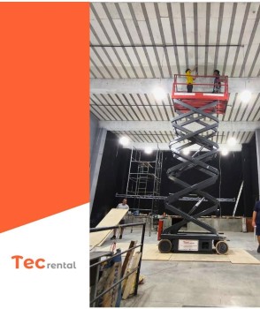 Plataforma Elevatória Tesoura Elétrica
